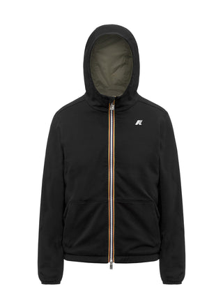 K-way Giacca Leggera Unisex Jake Double Interlock Nero