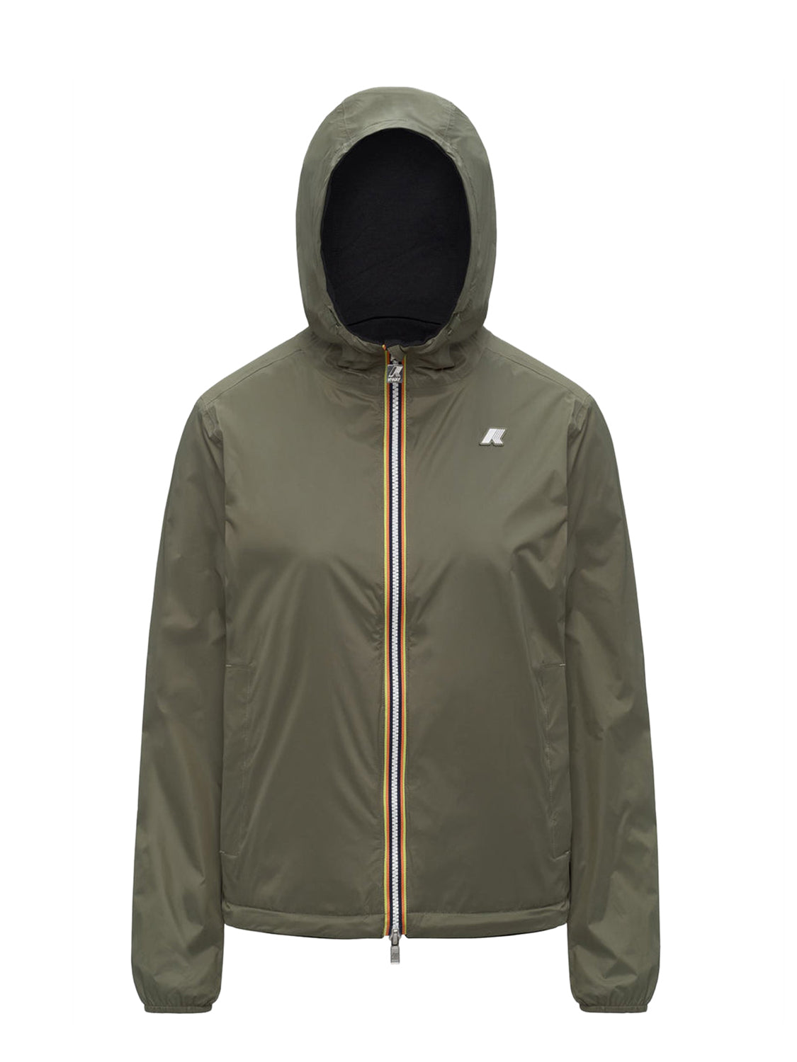 K-way Giacca Leggera Unisex Jake Double Interlock Nero