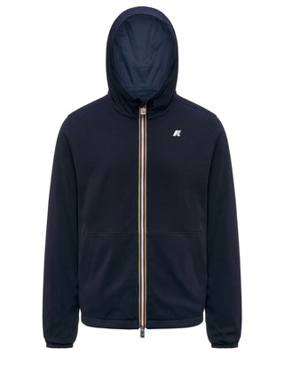 Giacca Leggera Unisex Jake Double Interlock Blu Scuro