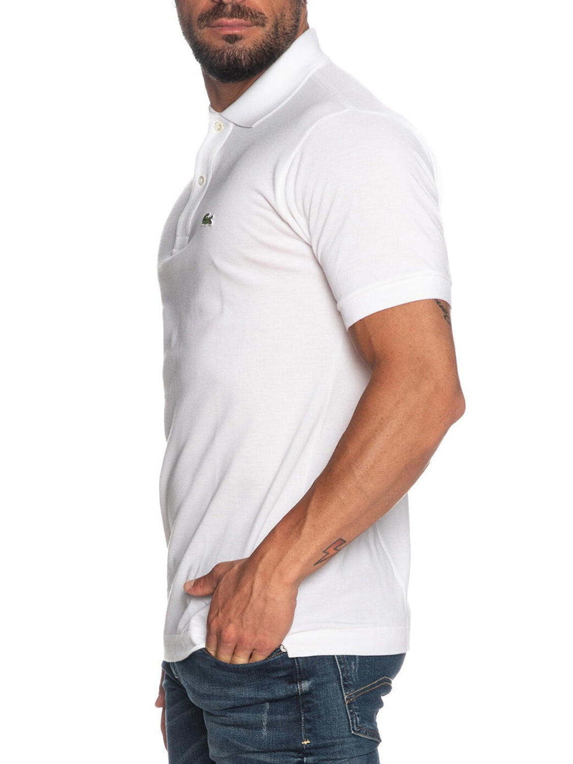 Polo Uomo Bianco