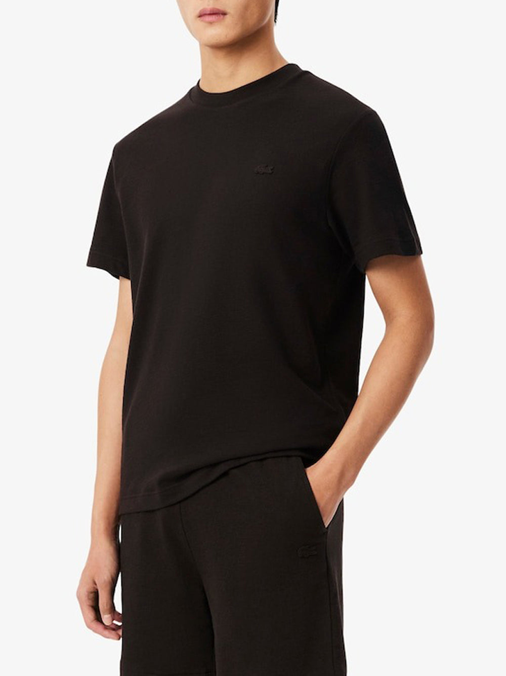 Lacoste T-shirt Uomo Marrone