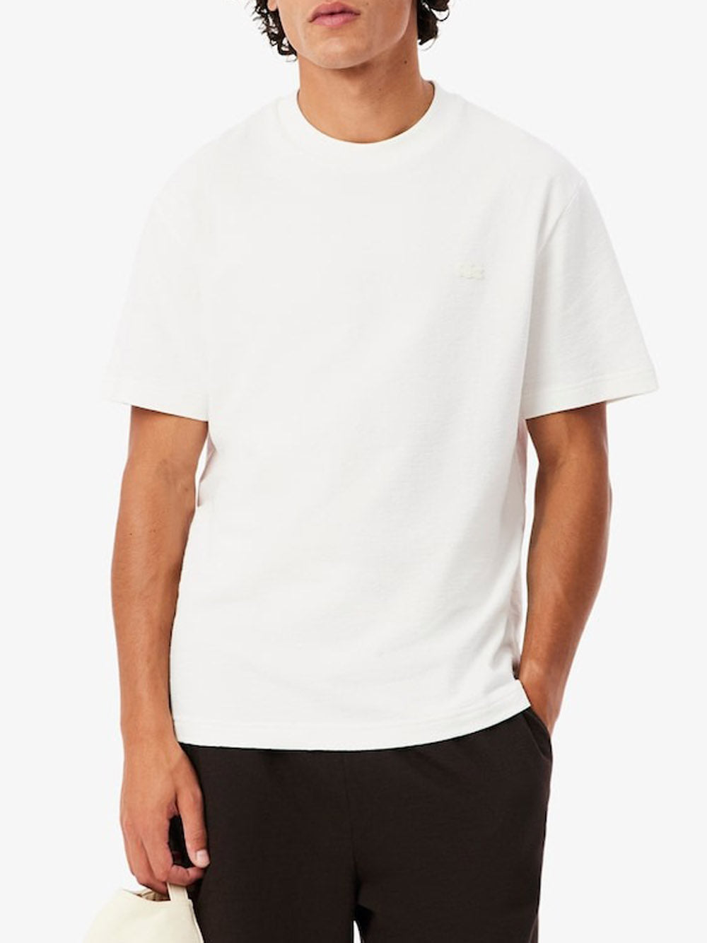 Lacoste T-shirt Uomo Bianco