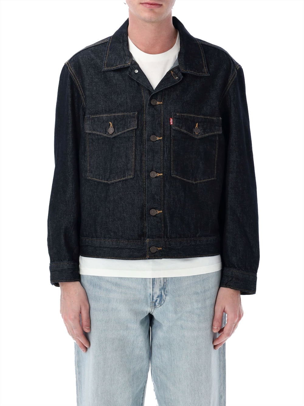 Levi's Giacca Uomo Embarcadero Denim scuro