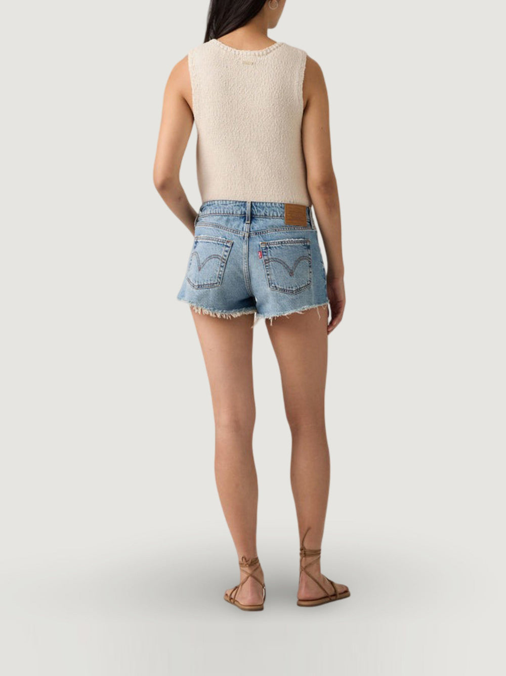 Shorts Jeans Donna Low Denim