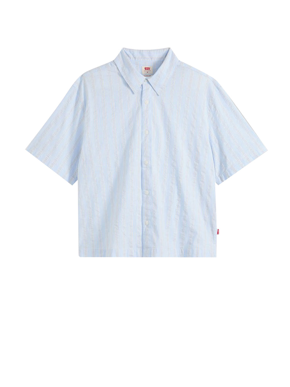 Camicia Casual Uomo Lama Boxy Azzurro Chiaro