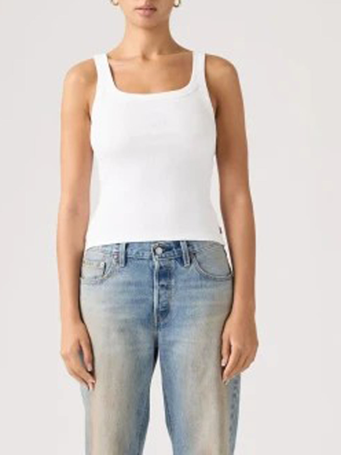 Levi's Canotta Donna Essential Bianco ottico
