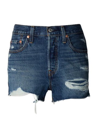 Levi's Shorts Jeans Donna 501® Original Denim scuro