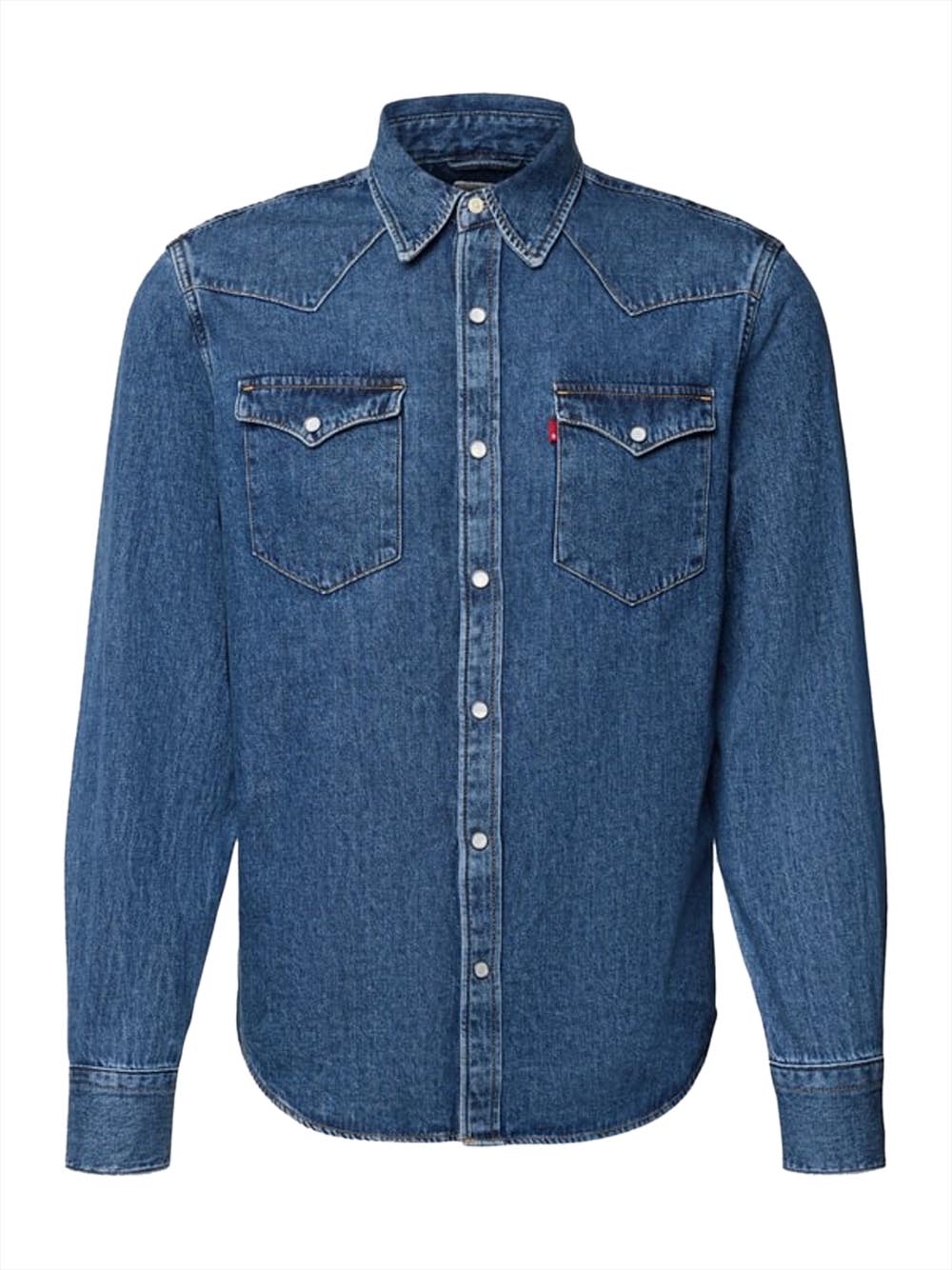 Levi's Camicia in Denim Uomo Barstow Denim