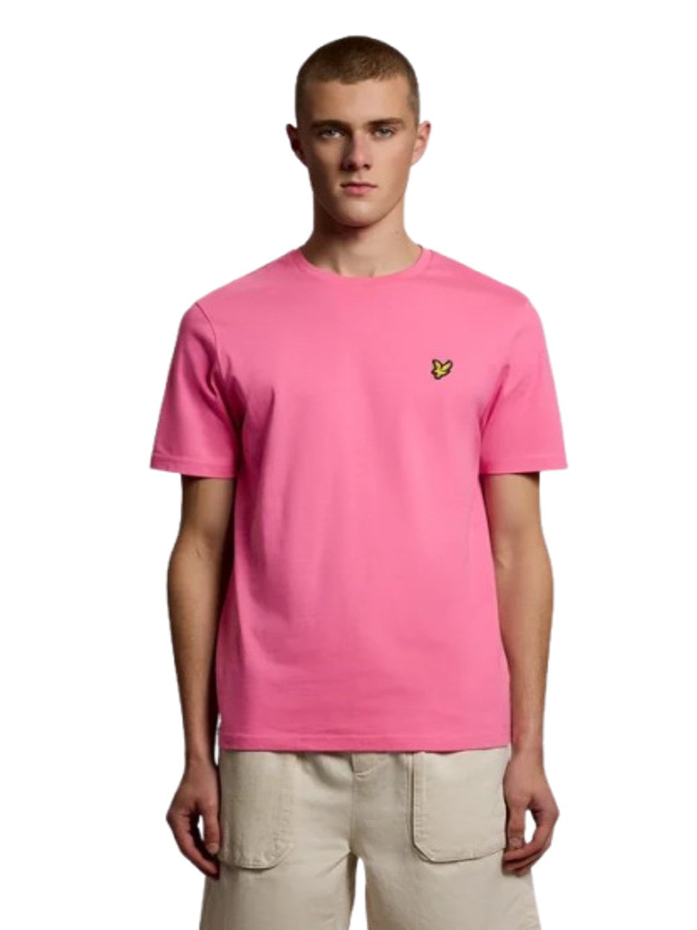Lyle & Scott T-shirt Uomo Rosa scuro