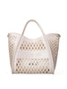 Marc Ellis Borsa a Mano Donna Flat Basket M Beige