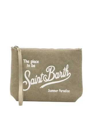 Borsa Pochette Unisex Aline Canvas