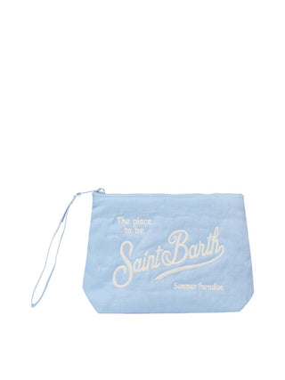 MC2 Saint Barth Borsa Pochette Donna Aline Soft Linen