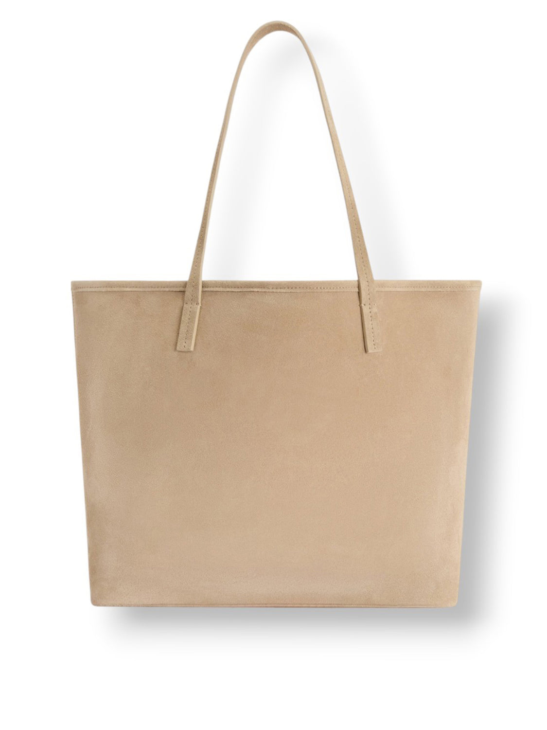 Borsa a Spalla Donna City Bag Suede Beige