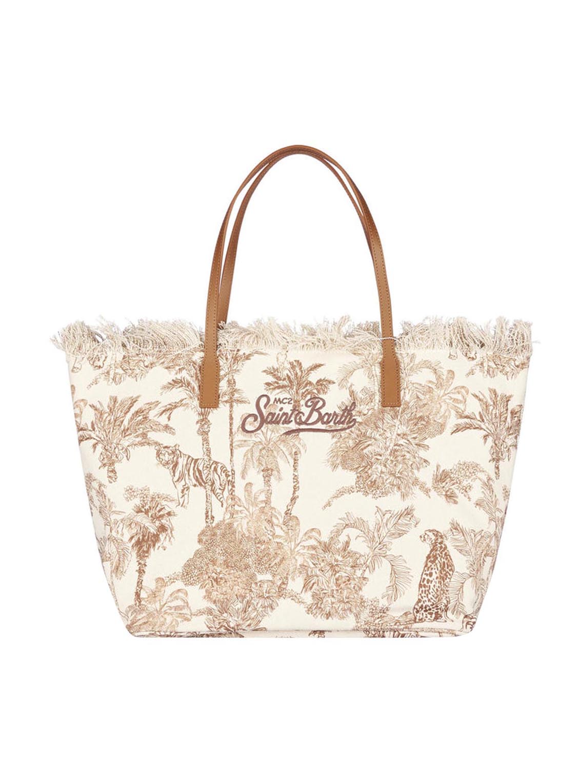 MC2 Saint Barth Borsa a Spalla Donna City Bag Fringe