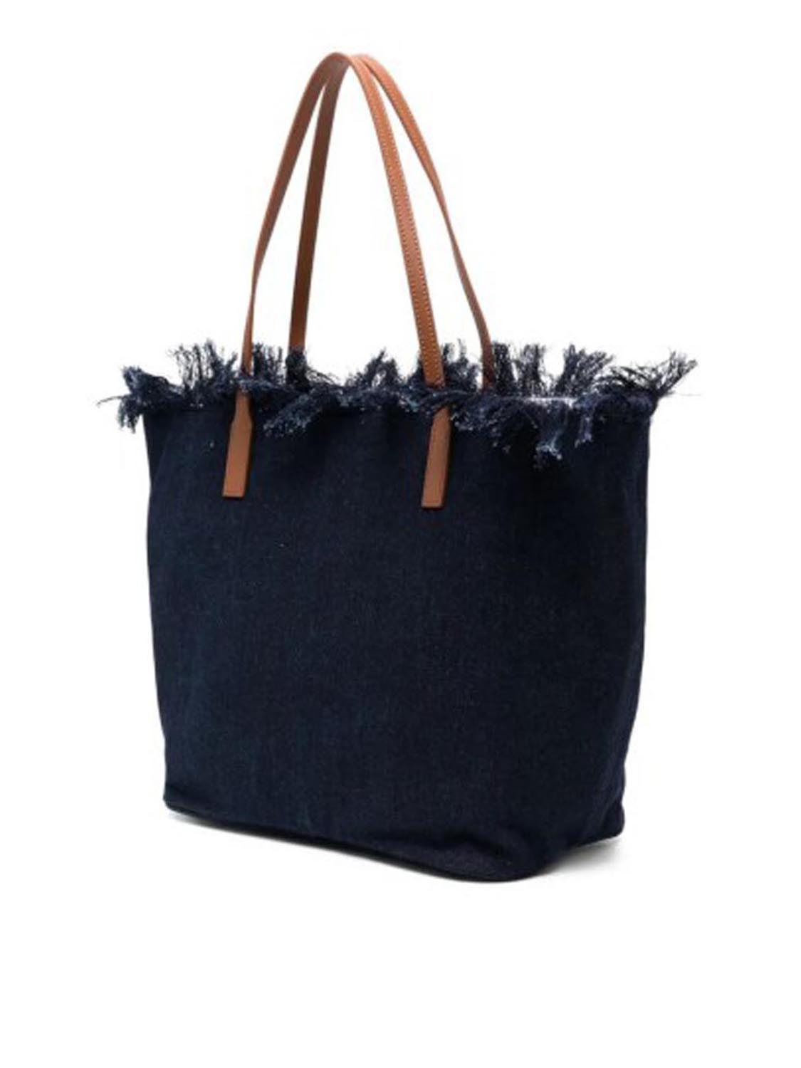 MC2 Saint Barth Borsa a Spalla Donna City Bag Mid Fringe