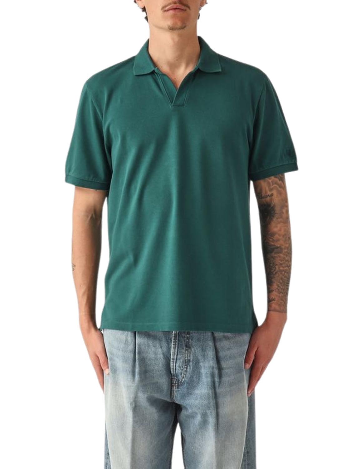 MC2 Saint Barth Polo Uomo Charles Verde inglese