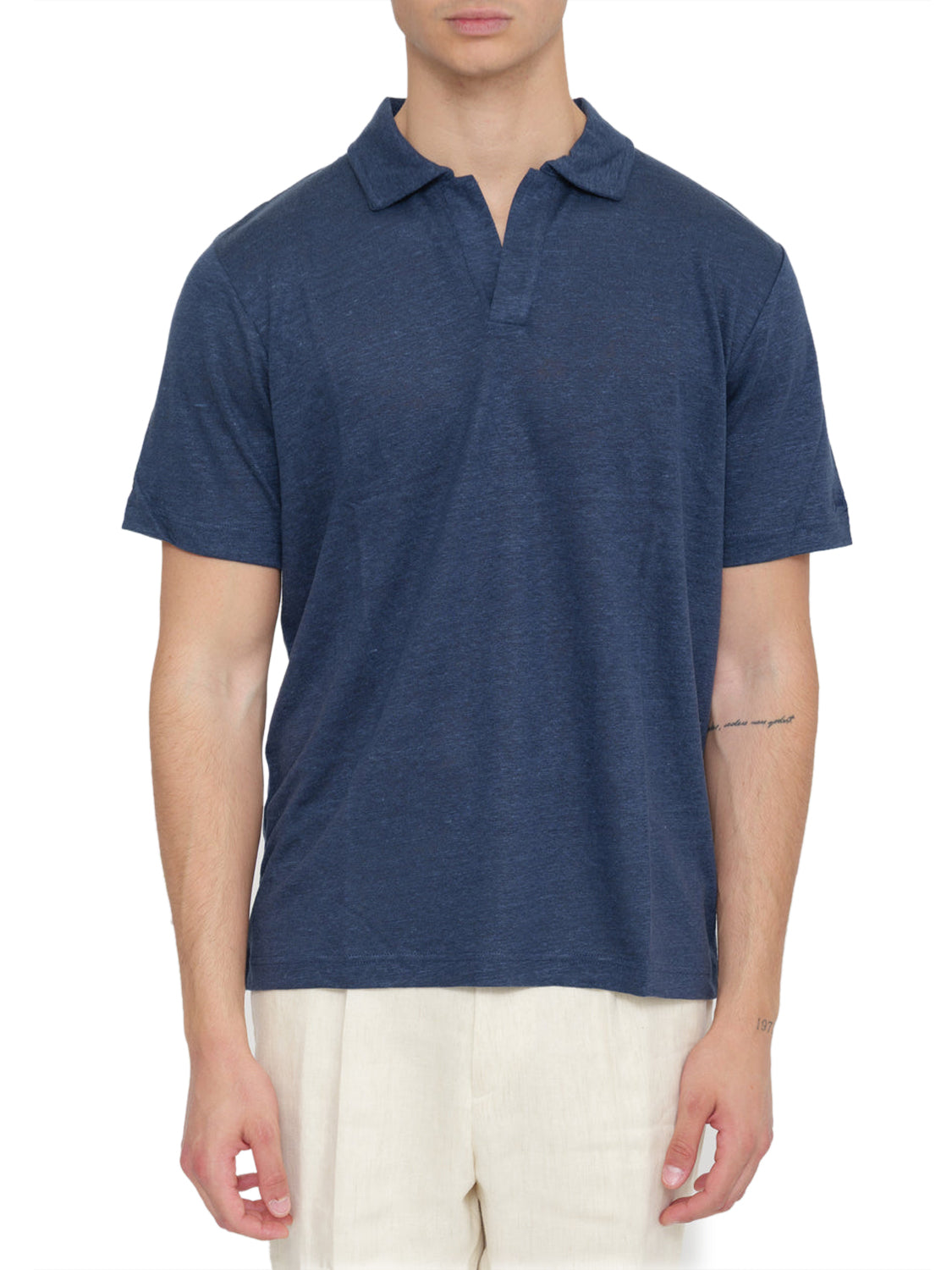 MC2 Saint Barth Polo Uomo Fraser Navy