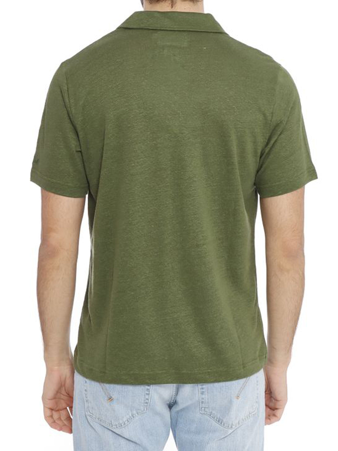 MC2 Saint Barth Polo Uomo Fraser Verde militare