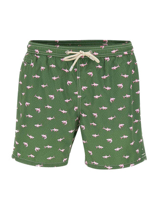 MC2 Saint Barth Shorts Mare Uomo Lighting Micro Fantasy