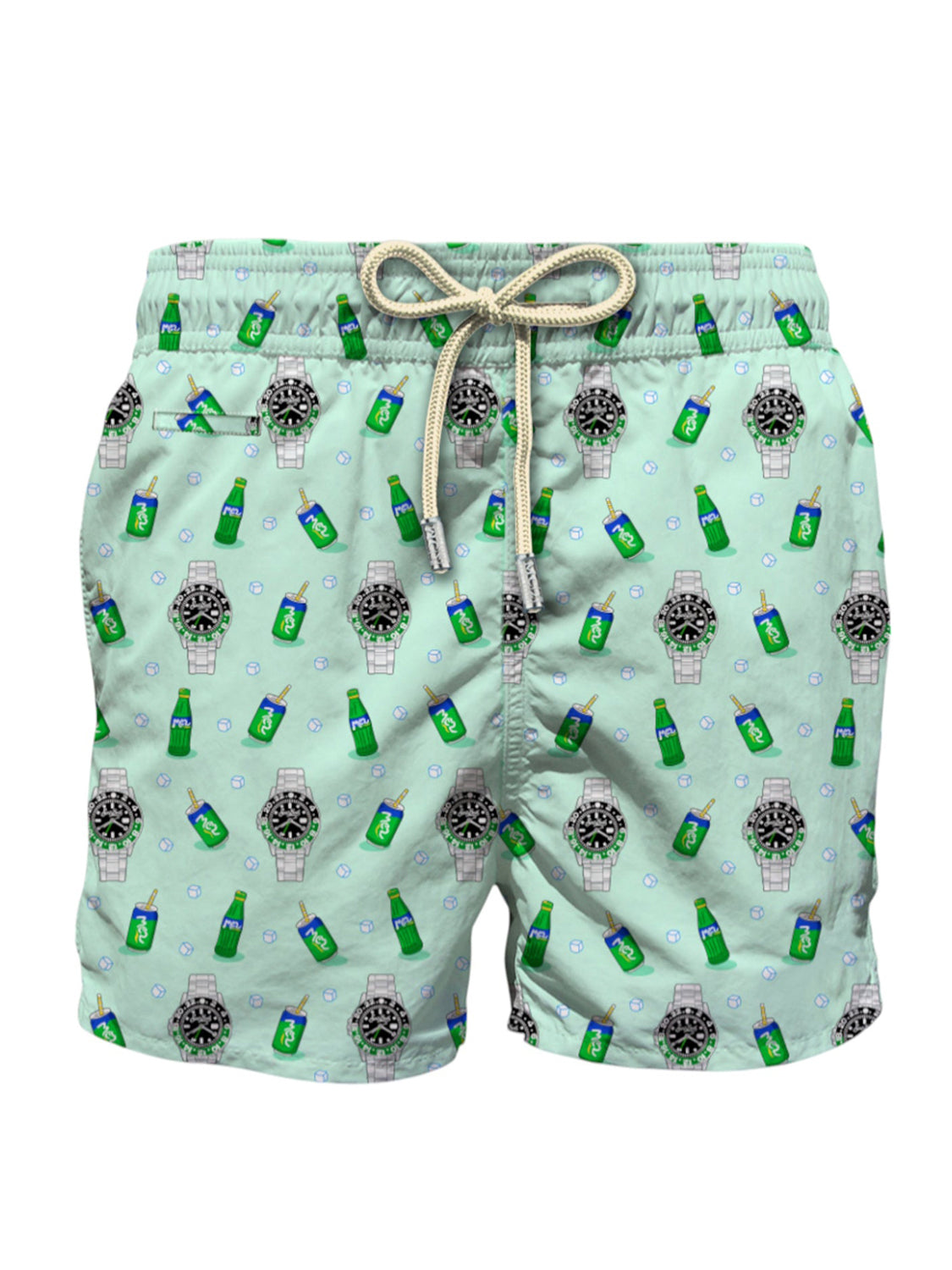 MC2 Saint Barth Shorts Mare Uomo Lighting Micro Fantasy