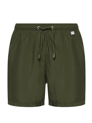 MC2 Saint Barth Shorts Mare Uomo Lighting Pantone Verde militare