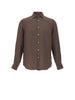 MC2 Saint Barth Camicia Casual Donna Pamplona Marrone scuro