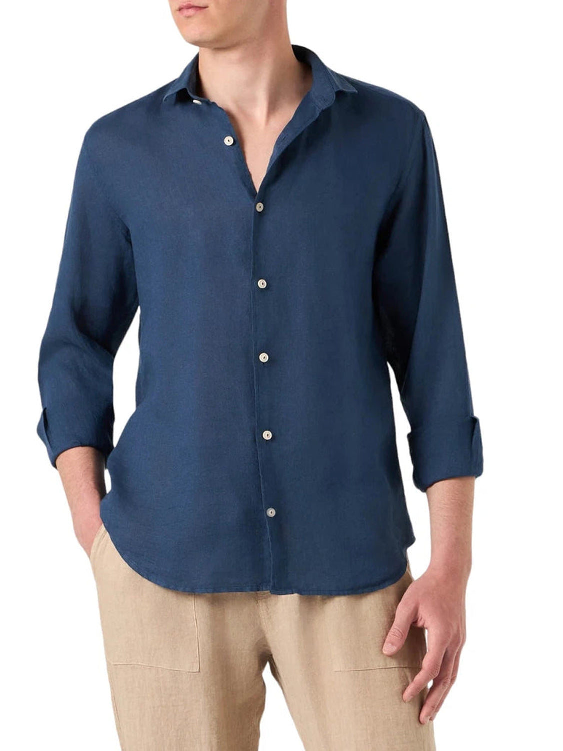 MC2 Saint Barth Camicia Casual Donna Pamplona Denim scuro