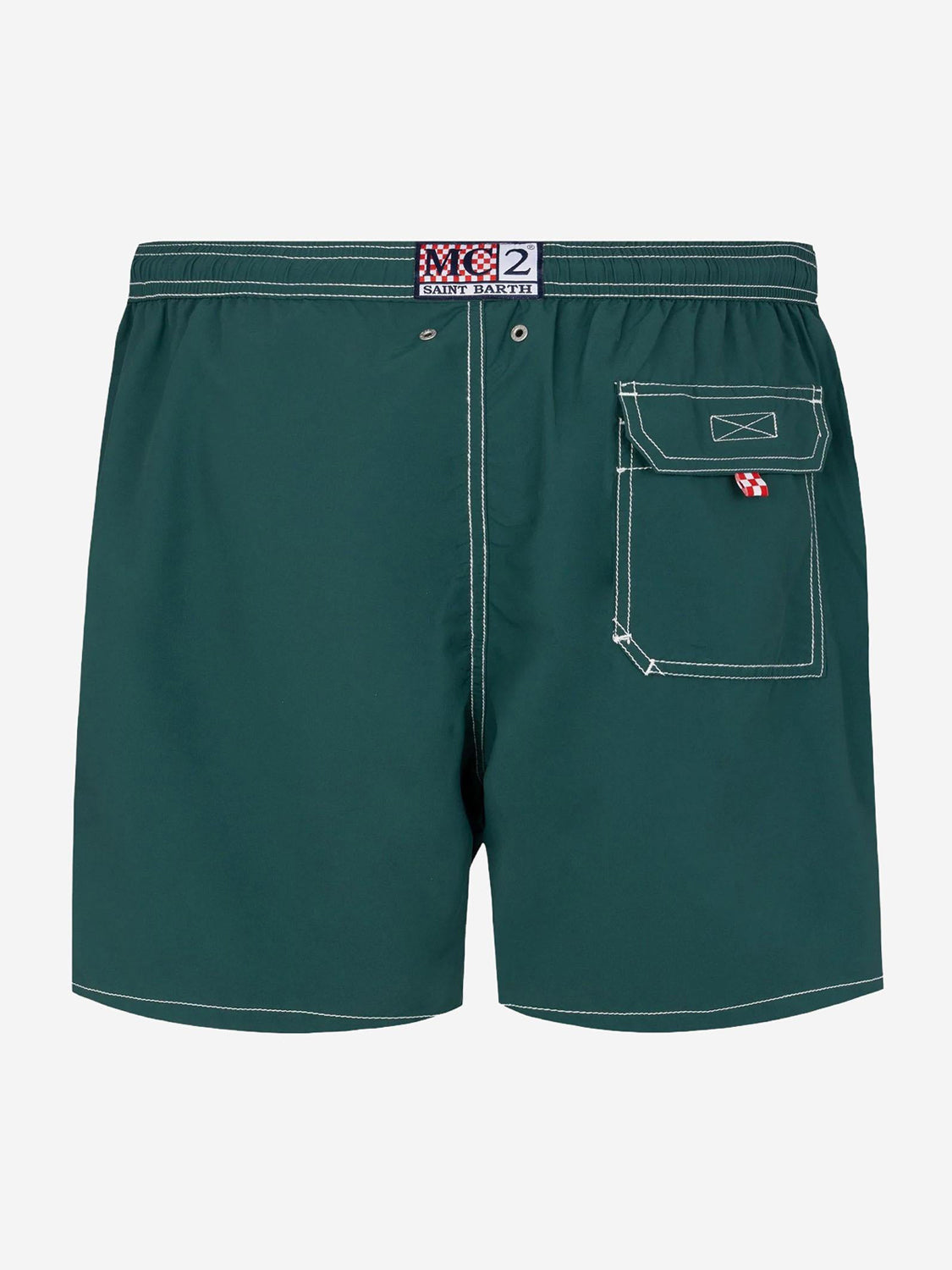 MC2 Saint Barth Shorts Mare Uomo Patmos Verde inglese
