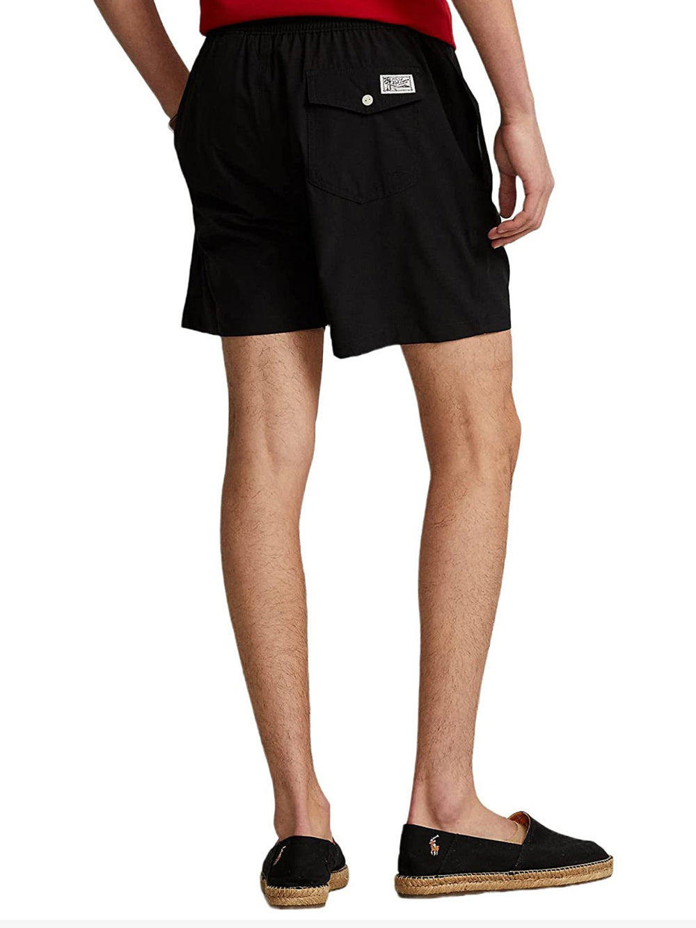 Polo Ralph Lauren Shorts Mare Uomo Nero