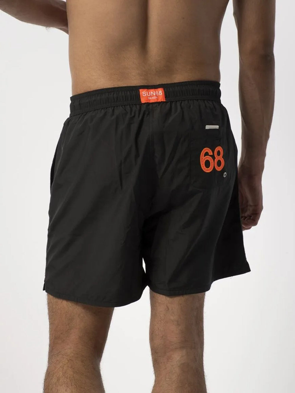 Shorts Mare Uomo Nero