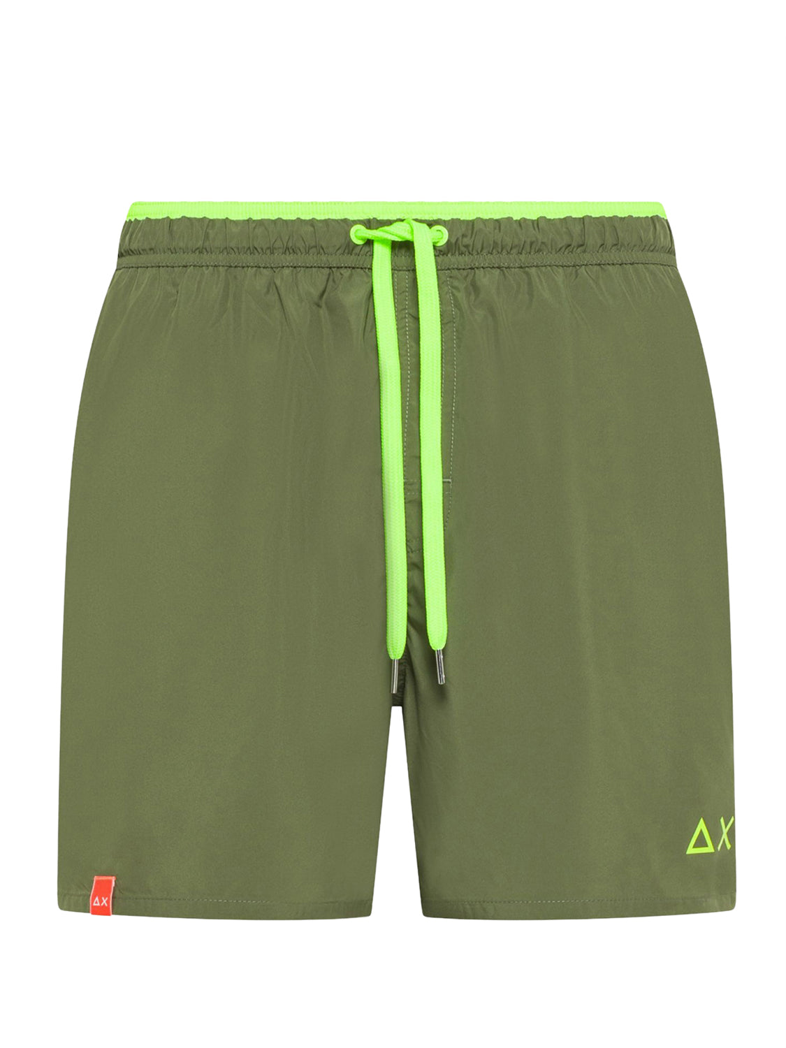 Shorts Mare Uomo Verde militare