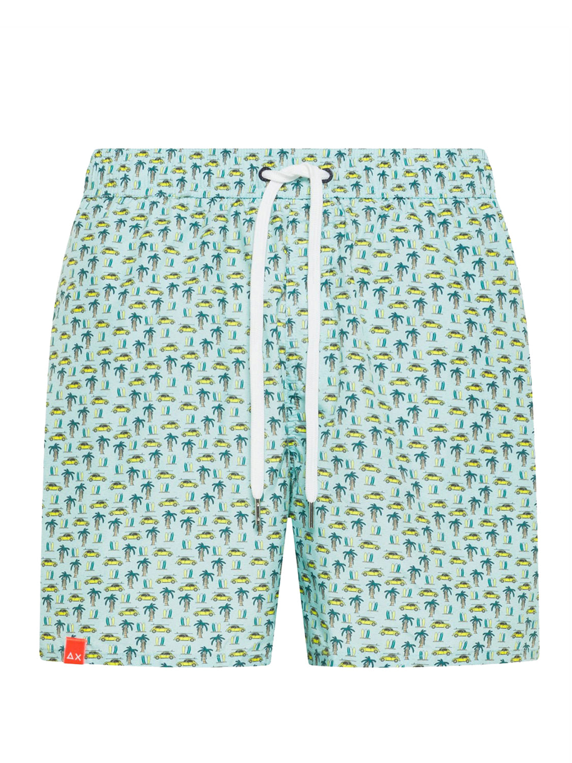 Shorts Mare Uomo Verde menta