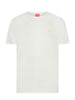 Sun68 T-shirt Uomo Bianco panna