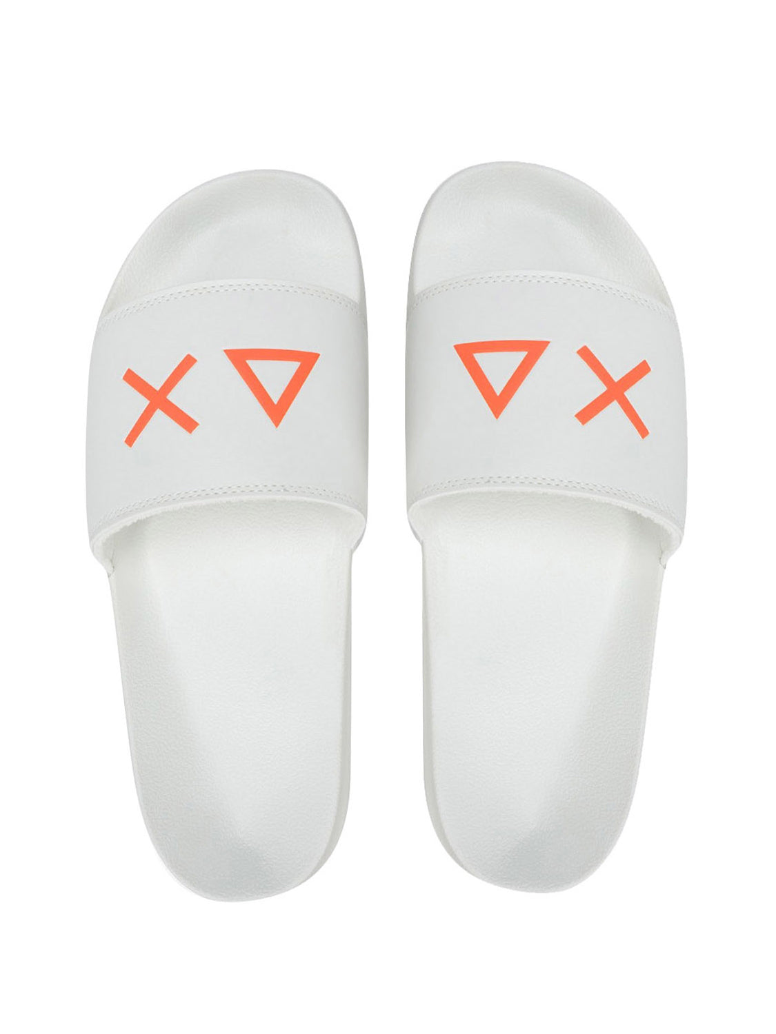 Ciabatte Uomo Slippers Logo Bianco