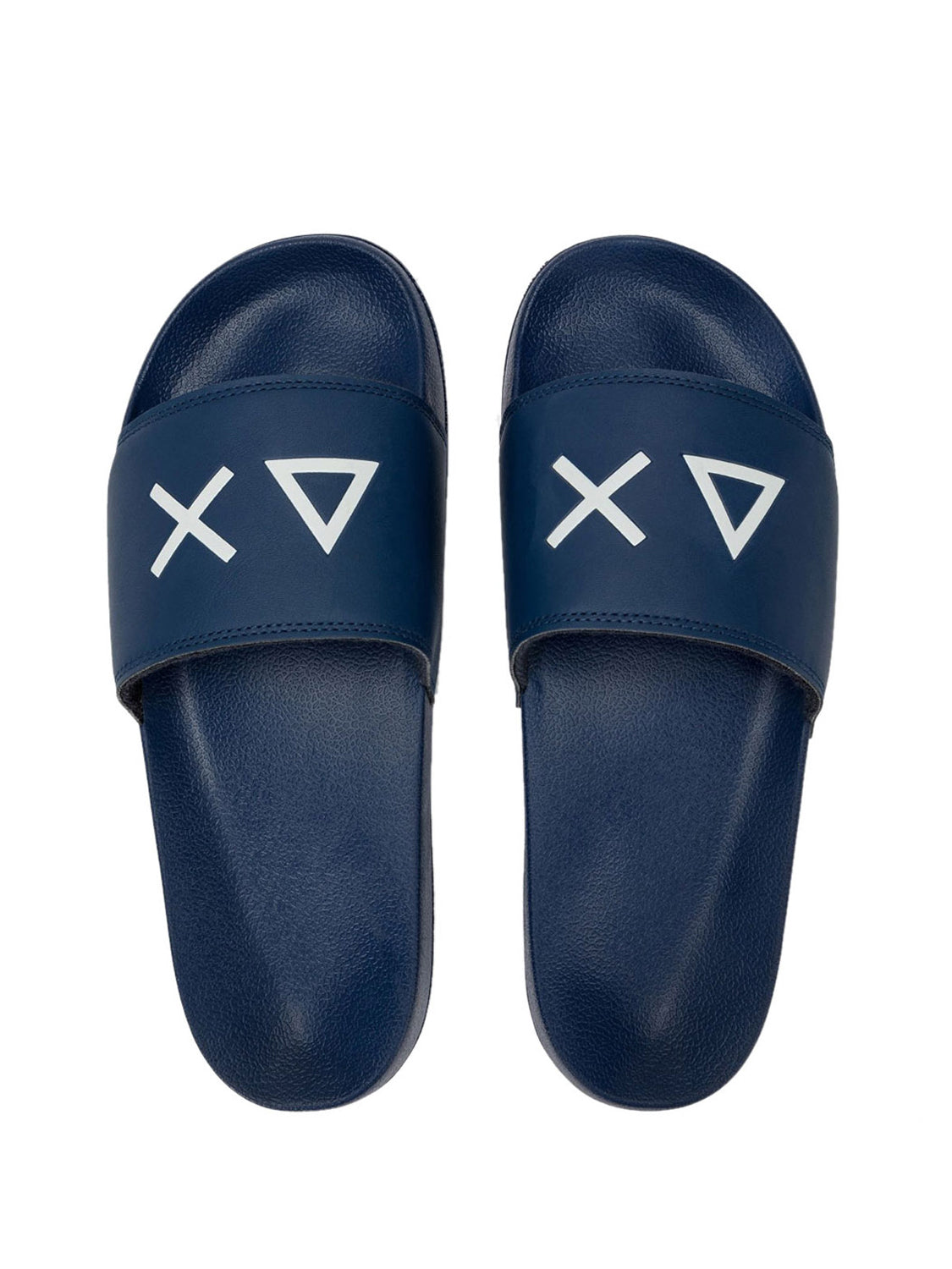Ciabatte Uomo Slippers Logo Navy