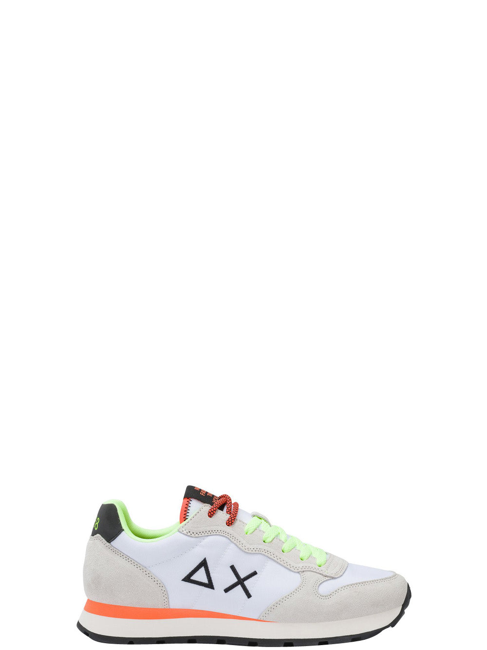 Sun68 Sneakers Uomo Tom Fluo Bianco