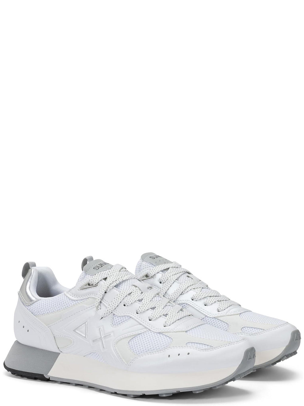 Sun68 Sneakers Uomo Jaki 2.0 Silver Bianco