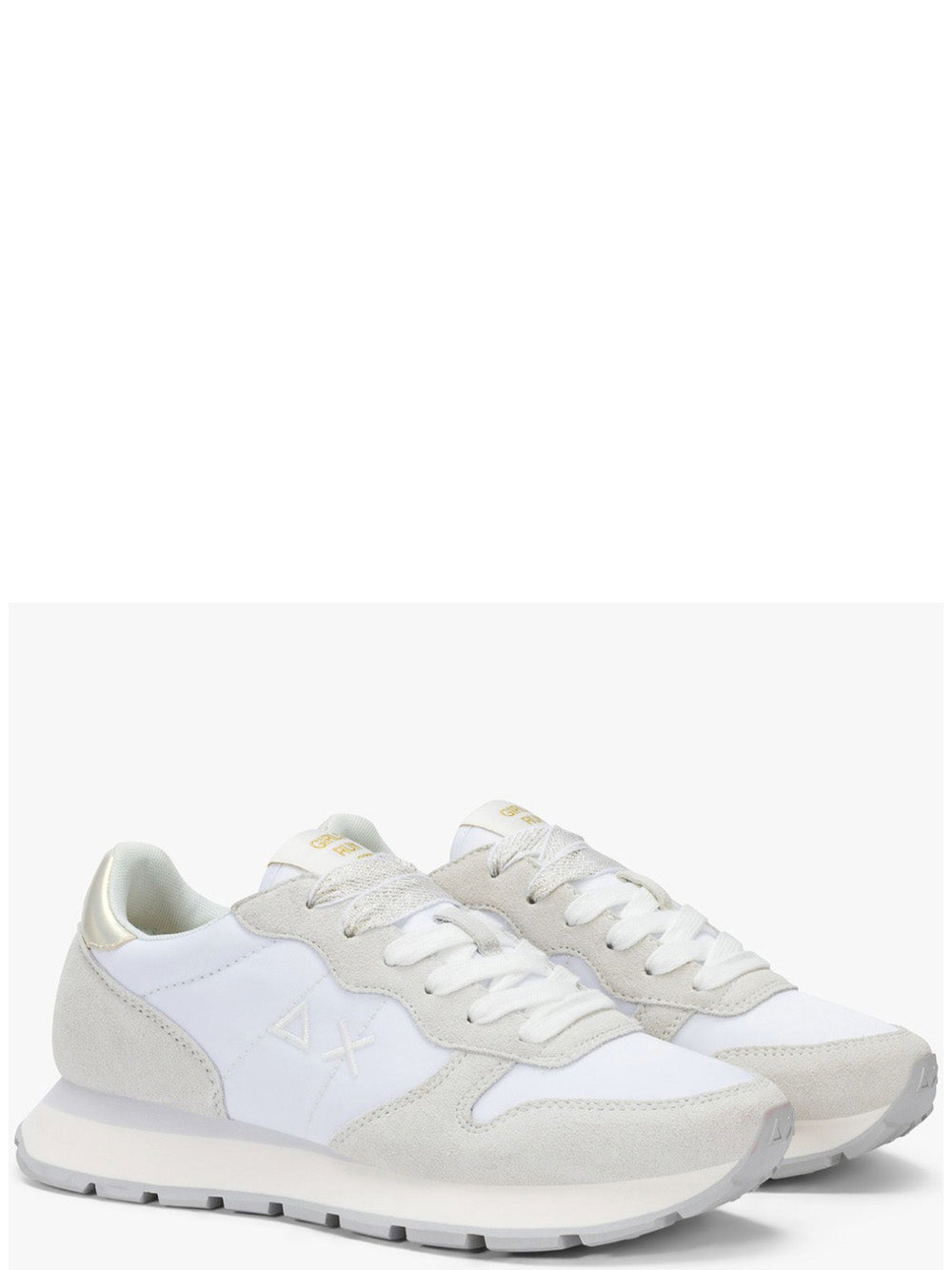 Sun68 Sneakers Donna Ally Gold Bianco