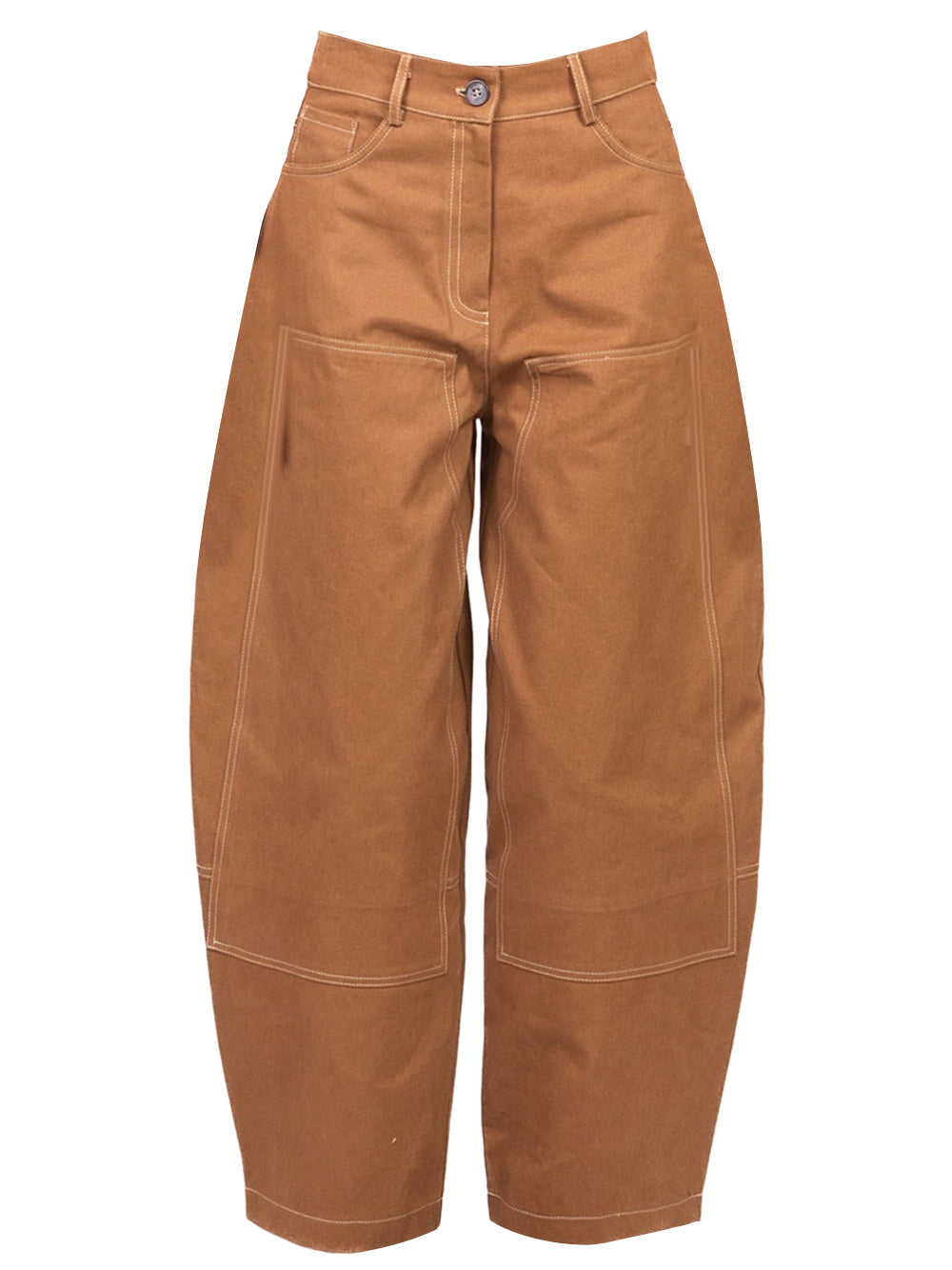 Pantalone Casual Donna Tabacco