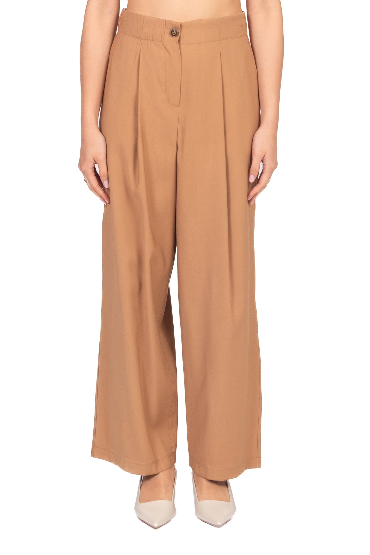 Tensione In Pantalone Casual Donna Bronzo