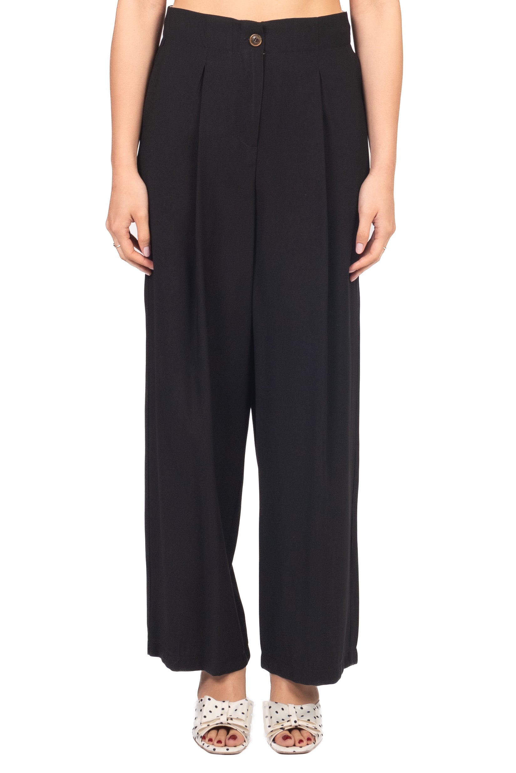 Tensione In Pantalone Casual Donna Nero