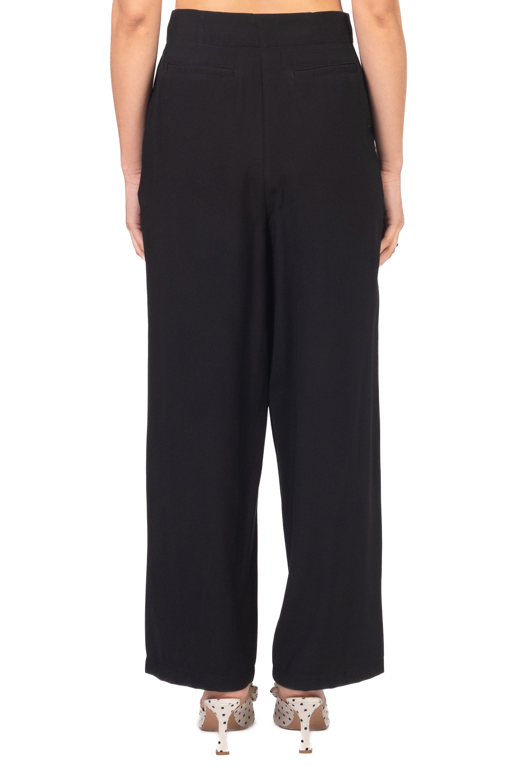 Tensione In Pantalone Casual Donna Nero