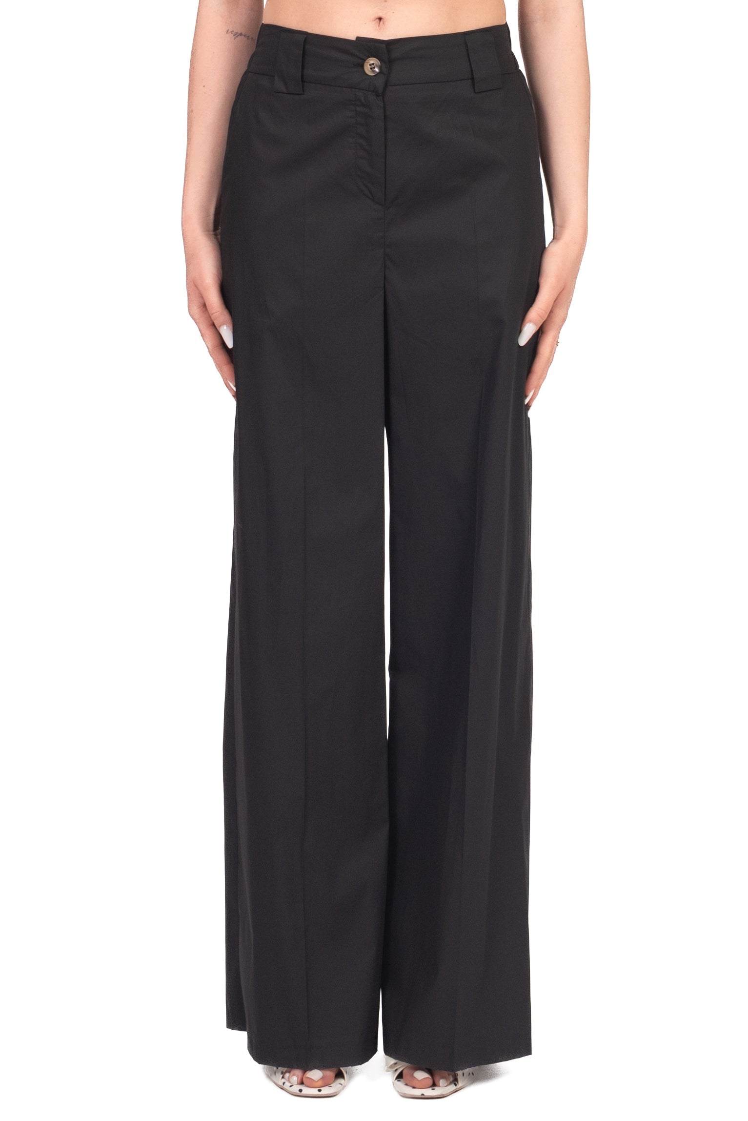 Tensione In Pantalone Casual Donna Nero