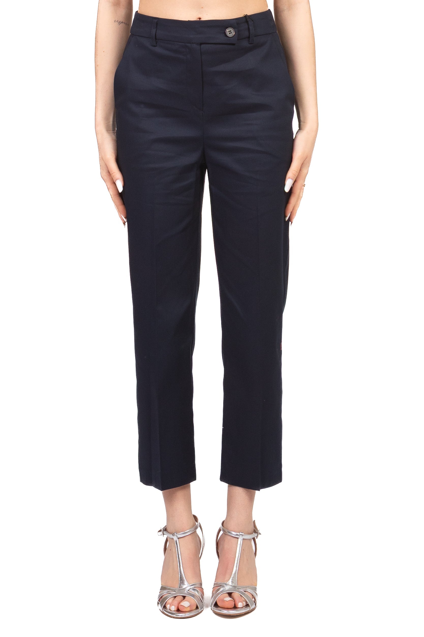 Tensione In Pantalone Casual Donna Blu