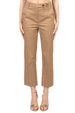 Tensione In Pantalone Casual Donna Cammello