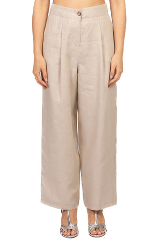 Tensione In Pantalone Casual Donna Beige