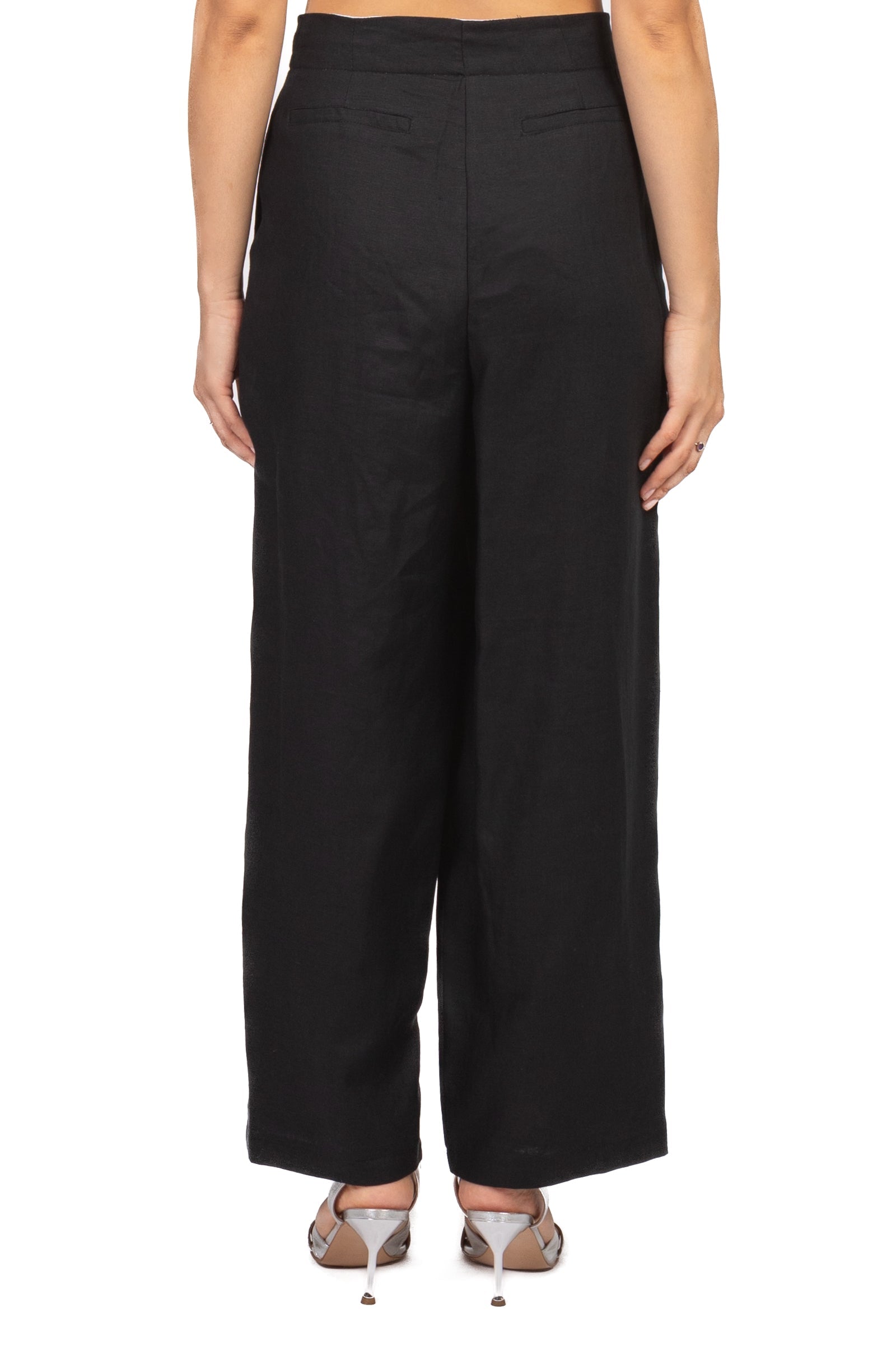 Tensione In Pantalone Casual Donna Nero