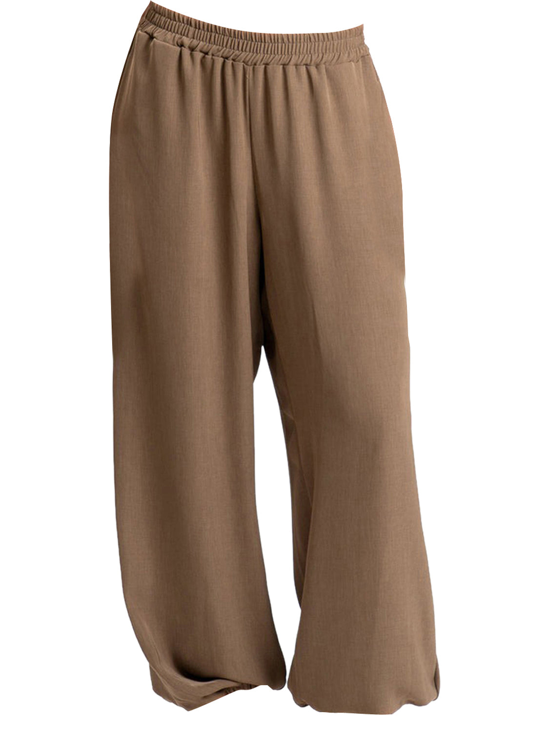 Pantalone Casual Donna Tabacco