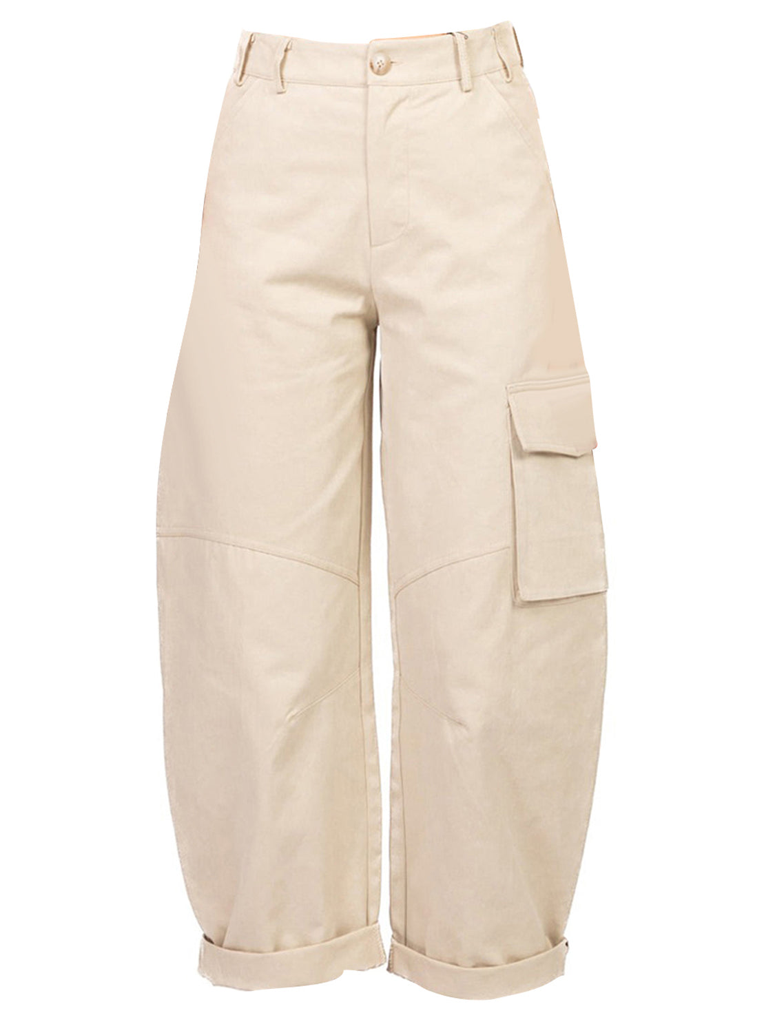 Pantalone Casual Donna Beige