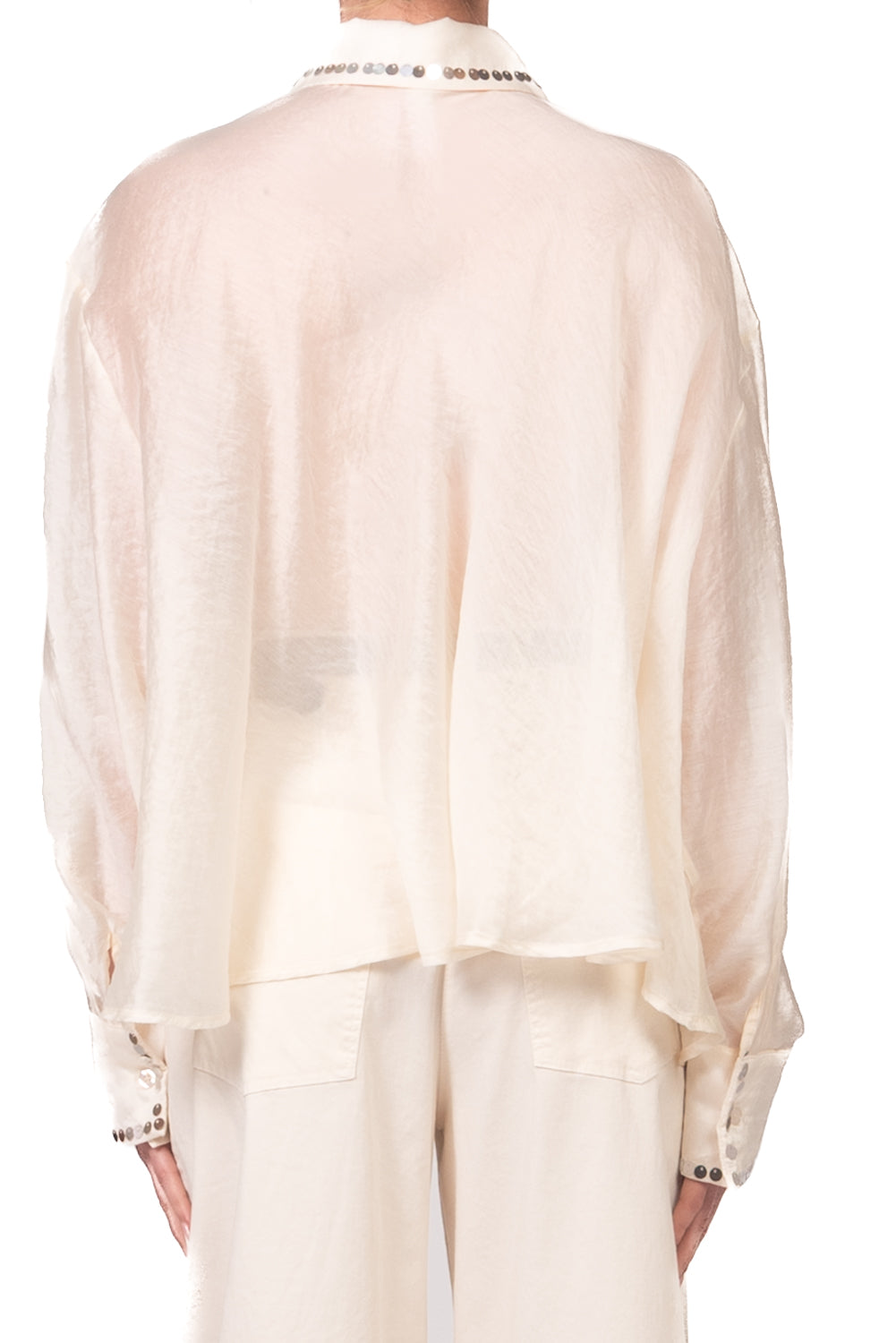 Tensione In Camicia Casual Donna Burro